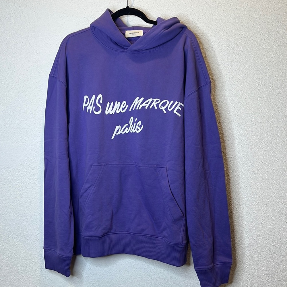 PAS UNE MARQUE PURPLE HOODIE